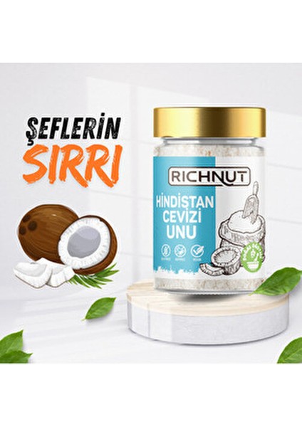 Hindistan Cevizi Unu 140 gr Glütensiz Düşük Karbonhidratlı Doğal Alternatif fiyatları