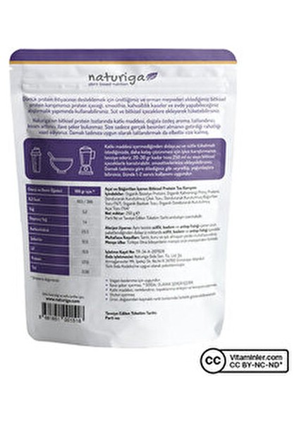 Berry Protein Karışımı 250 gr Vegan Antioksidan Zengini Acai ve Böğürtlen Aromalı Gıda Tozu fiyatları