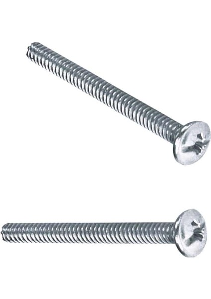 Kulp Vidası Beyaz M4*4