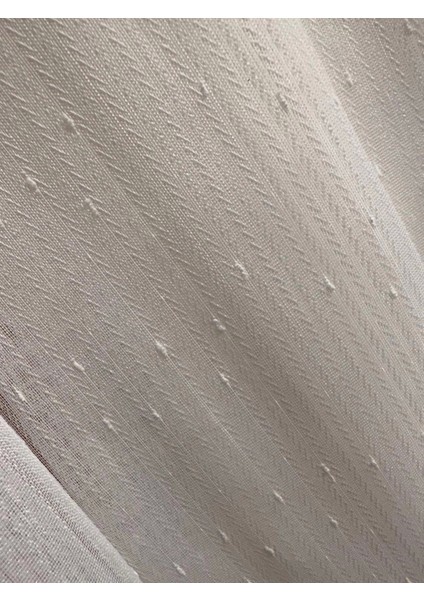 Nivemeshome Mızraklı FIR0914 AR03102 1/2,5 Sık Pileli Beyaz Tül Perde Apm