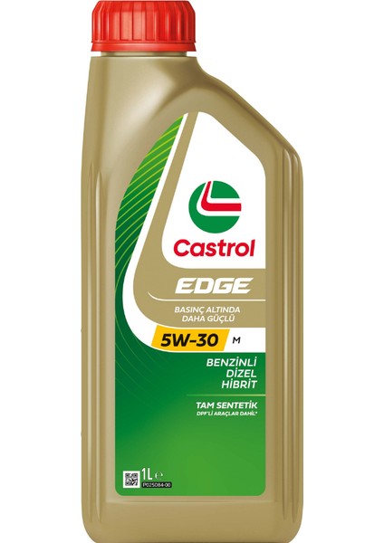 Edge 5W-30 M Motor Yağı 1 Litre ( Üretim Yılı 2025 )