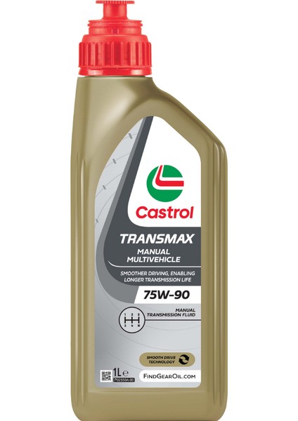 Transmax Manual Mv 75W-90 Şanzıman Yağı 1 Litre ( Üretim YILI2024 )