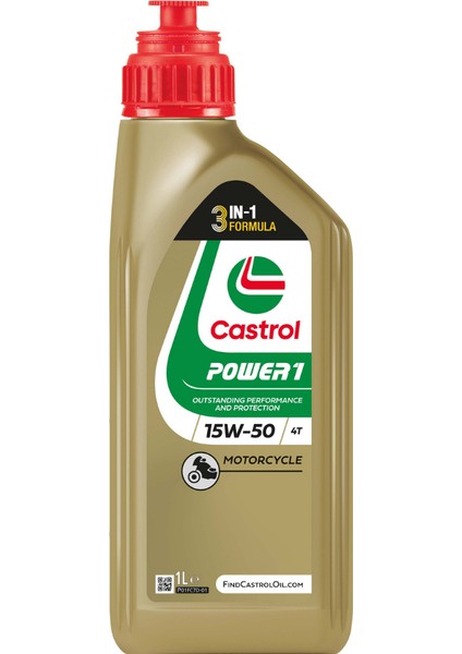 Power1 4t 15W-50 1 Litre Motor Yağı (Üretim Yılı 2024)
