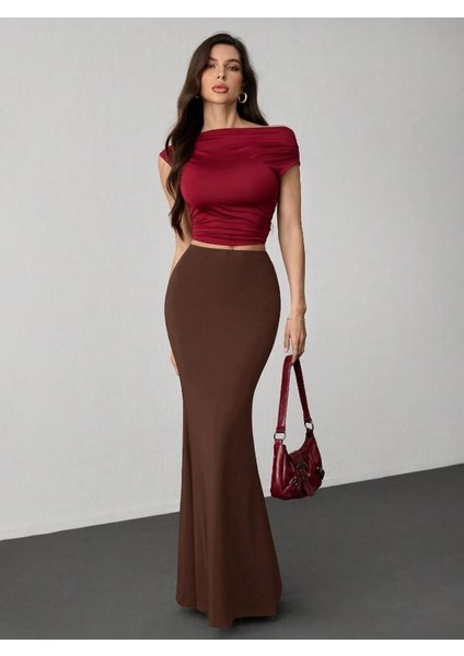 Büyük Beden Şık Toparlayıcı Tesettür Balık Etek