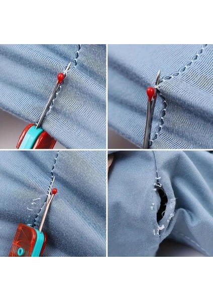 Katlanabilir Dikiş Sökme ve Ilik Açıcı Sarı modelleri