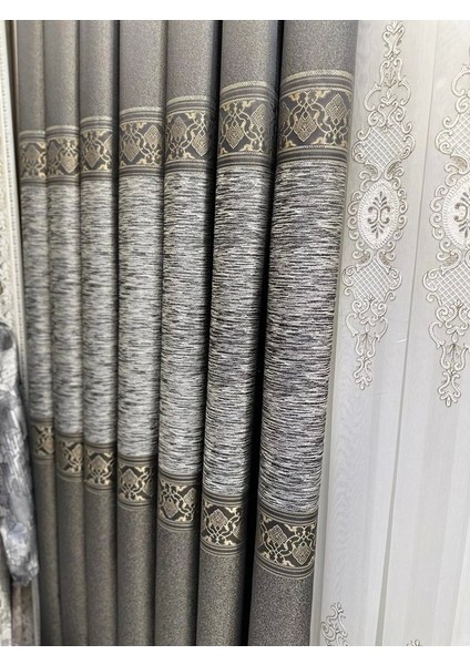 Nivemeshome Likya FT632120 V-5302 Toprak 1/3 Sık Pileli Fon Perde Apm fiyatları