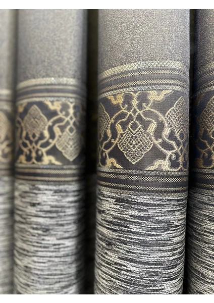 Nivemeshome Likya FT632120 V-5302 Toprak 1/3 Sık Pileli Fon Perde Apm