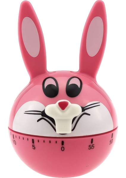 Tavşan Model Mekanik Mutfak Zamanlayıcı Timer Çocuklar Için THR388