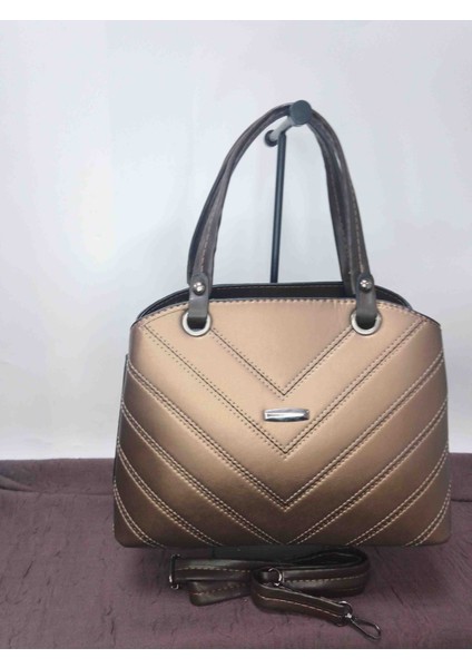 Kadın Kutu Model El ve Omuz Çantası