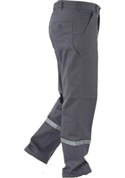 Pantolon 16/12 Gabardin Reflektörlü Kargo Cepli Gri fırsatları