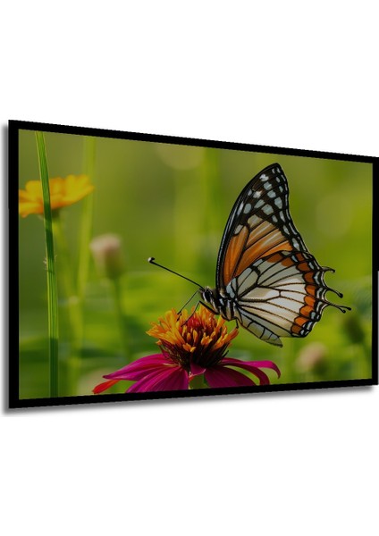 Çerçeve Görünümlü Nektar Dansı Kelebek Dekoratif Ahşap Ev/işyeri/ofis Kare Tablo modelleri