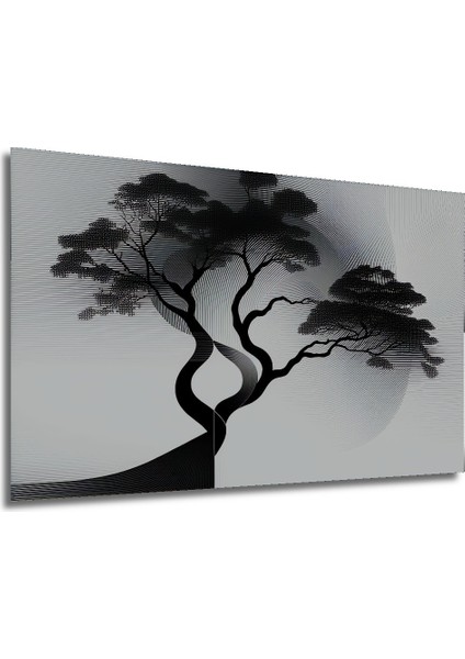 Modern Çizgisel Ağaç Sanatı Dekoratif Ahşap Ev/işyeri/ofis Kare Tablo modelleri