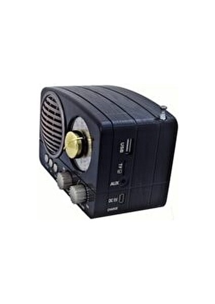 Nostaljik Fm Radyo Bluetooth Hoparlör USB Retro Siyah M-161 Bt fiyatları