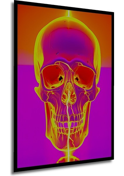 Çerçeve Görünümlü Neon Işık Ölüm Dansı Modern Sanat Dekoratif Ahşap Ev/işyeri/ofis Kare Tablo modelleri