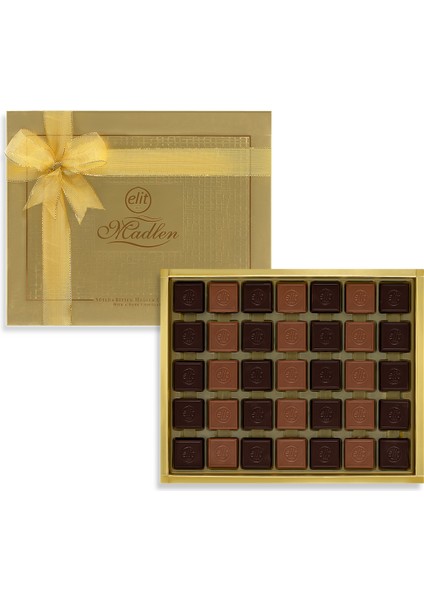 VIP Madlen Çikolata Altın Kutu 1kg Glutensiz