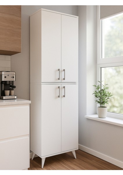 Nappa Çok Amaçlı Dolap Beyaz fırsatları