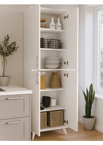 Nappa Çok Amaçlı Dolap Beyaz indirimleri