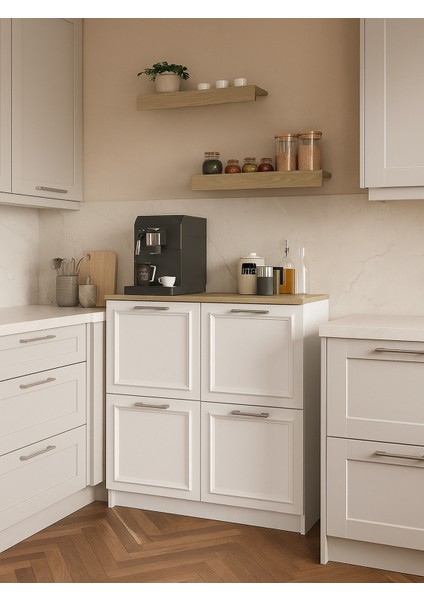 Nifida Çok Amaçlı Dolap Beyaz - Rota