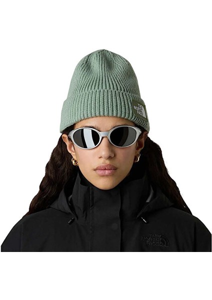 Tnf Logo Box Cuffed Beanie Bere NF0A8CHED5M1 Yeşil modelleri