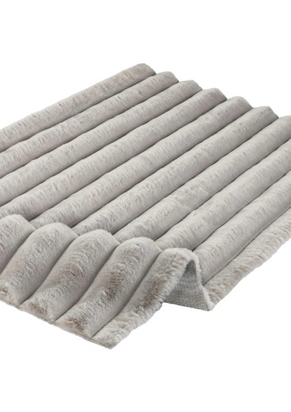 Linio Peluş Halı 8055 Gri