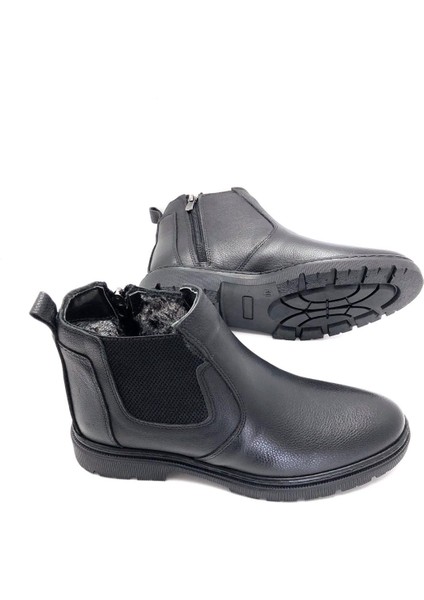 Hakiki Deri Ortopedik Jel Tabanlık Kürklü Kışlık Erkek Bot fırsatları