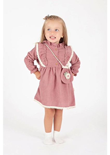 Kız Bebek Elbise Uzun Kol Yumuşak Pamuklu Kumaşla Tasarlandı modelleri
