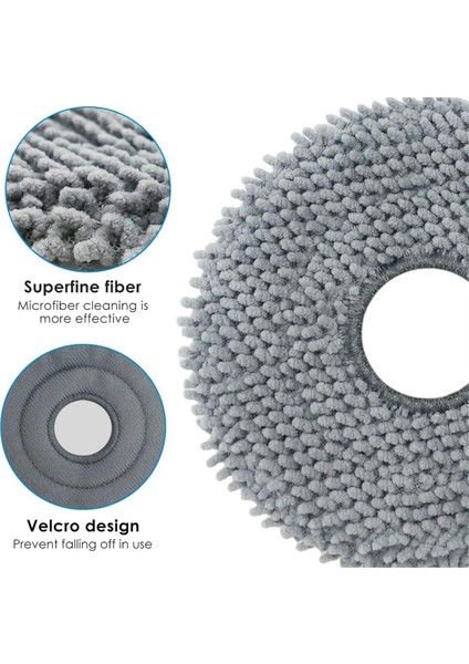 Roborock Q Revo Robot Için Robot Vakum Süpürge Ana Yan Fırça Hepa Filtreleri Toz Torbaları Yedek Parçalar (Yurt Dışından) modelleri