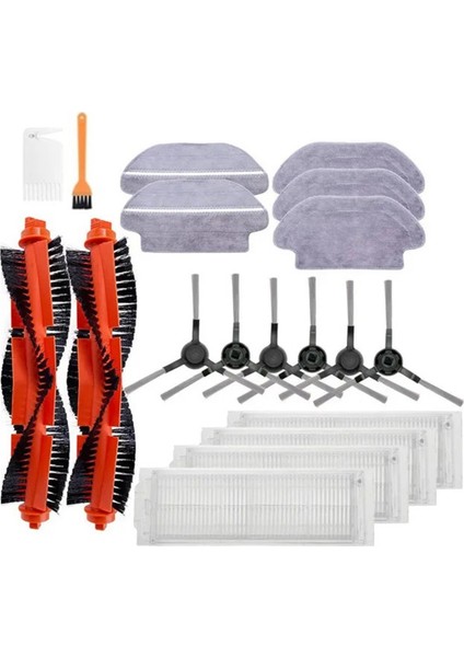 Xiaomi Için STYJ02YM Conga 3490 3c B106CN Robot Vakum Süpürge Parçaları Ana Yan Fırça Hepa Filtre Mop Bezi (Yurt Dışından)