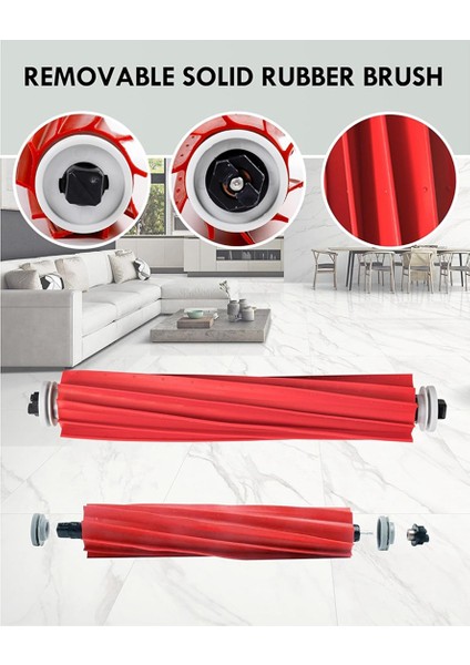 Xiaomi Için Roborock Q Revo /P10 Robot Vakum Temizleyici Aksesuarlar Silindir Silin Yan Fırça Toz Torbası Aksesuarları Filtre Mop Kumaş (Yurt Dışından) fırsatları