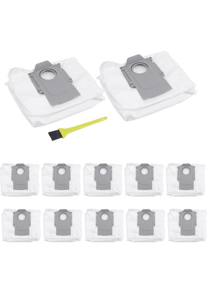 Roborock Için 12 Paket Toz Torbaları Max /q7 Max+ /q7 Max Plus, Roborock S7 Maxv Ultra /s7 Pro Ultra Vakum Süpürücü Için (Yurt Dışından) fiyatları