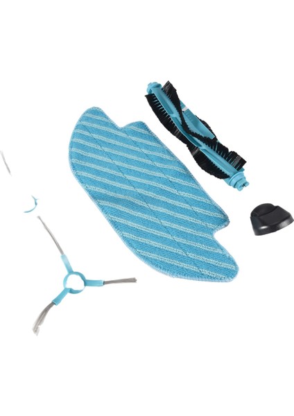 Cecotec Conga 4090 5090 6090 Accessoires Yedek Parçalar Vakum Süpürge Yedek Seti Yan Fırça Mop Kumaş Tekerlek Mavi (Yurt Dışından) fiyatları