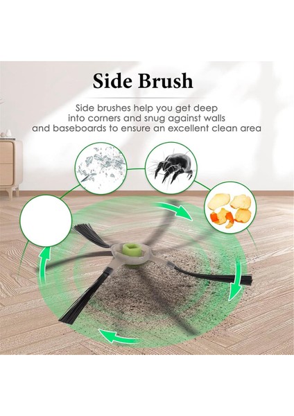 Yan Fırça Hepa Filtresi Lefant M210P M210 M210S M210B M213 M213S M2 Aksesuarları Için (Yurt Dışından) fiyatları