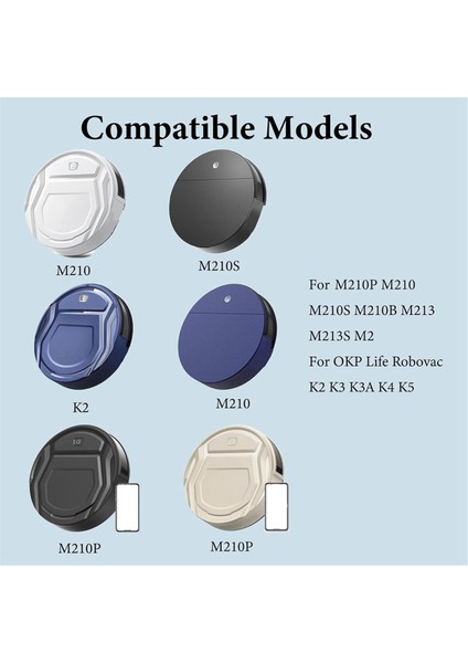 Yan Fırça Hepa Filtresi Lefant M210P M210 M210S M210B M213 M213S M2 Aksesuarları Için (Yurt Dışından) modelleri