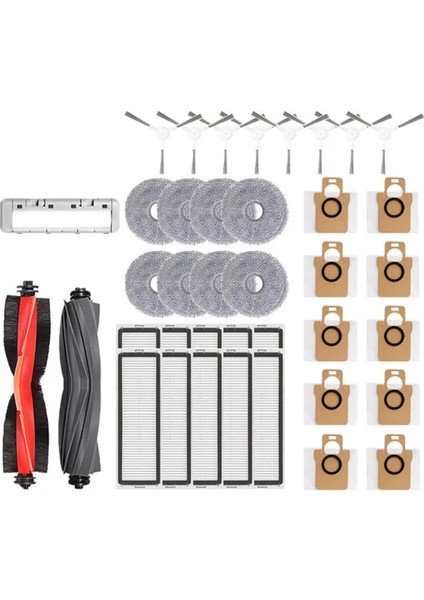 Xiaomi Robot Vakum Için X20 + / X20 Plus Parçalar Aksesuarlar Ana Yan Fırça Hepa Filtreleri Mop Bez Toz Torbaları (Yurt Dışından)