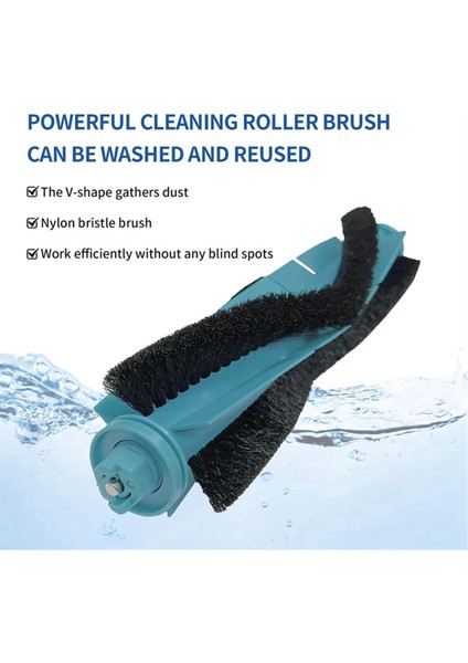 Cecotec Conga Için 7490 Ölümsüz / 8290 Ölümsüz Serisi Vakum Süpürge Parçaları Ana Yan Fırça Filtre Mop Padleri Toz Çanta (Yurt Dışından) modelleri