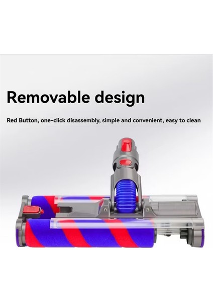 Vakum Motor Kafası Dyson V7 V7 V8 V10 V11 V15 Elektrik Zemin Fırçası Için LED Işık Sert Zeminler Için LED Işık (Yurt Dışından) indirimleri