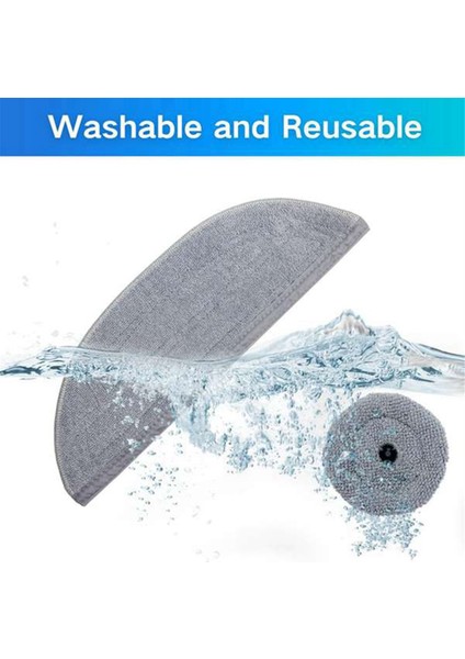 Roborock S8 Maxv Ultras Vakum Temizleyici Aksesuarları Kiti Yan Fırça Hepa Filtre Mop Bez Toz Torbaları (Yurt Dışından) indirimleri