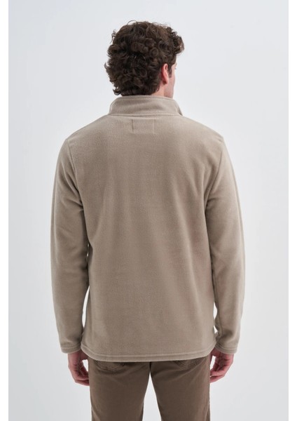 Yarım Balıkçı Yaka Kalın Polar Regular Fit SWEATSHIRT-56320 modelleri