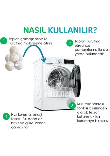 Vestel Kurutma Makinası Topu (3ADET) modelleri
