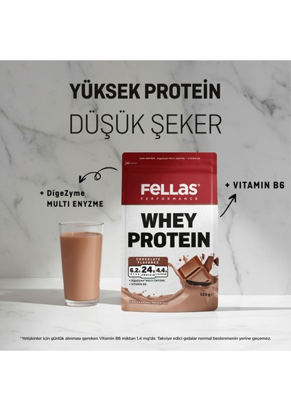 Çikolata Aromalı Whey Protein Tozu 1050G - (525G X2 Adet) fırsatları