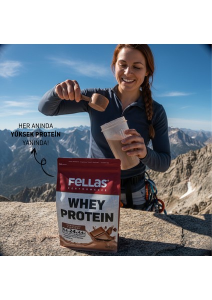 Çikolata Aromalı Whey Protein Tozu 1050G - (525G X2 Adet) indirimleri