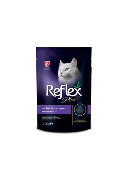 Refleks Plus Kuzu Etli Kedi Konservesi 100GR fiyatları