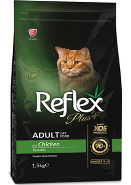 Plus Tavuklu Yetişkin Kedi Maması 1,5kg