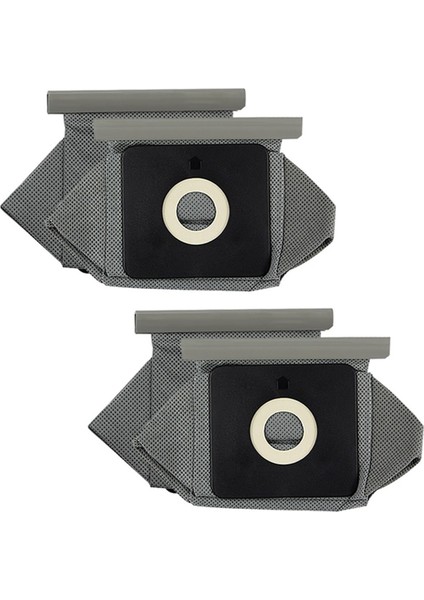 4pcs Ev Vakum Temizleyici Aksesuarları Toz Çantası Çöp Çanta Bez Çantası ZW1200-2ZW1200-203ZW1200-211 (Yurt Dışından)