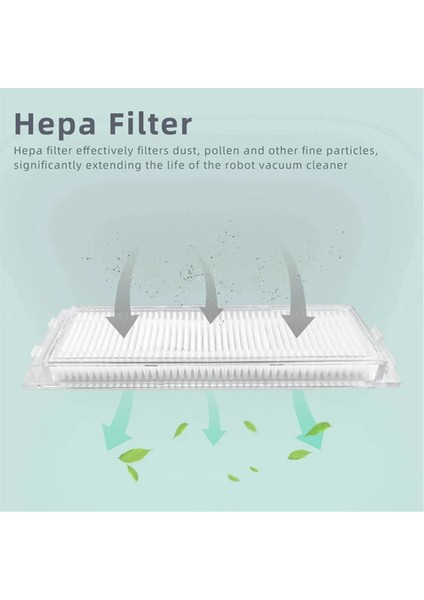 Xiaomi M30 PRO/C107 Için Robot Vakum Ana Yan Fırça Hepa Filtre Mop Bez Pedleri Toz Çantası Yedek Yedek Parçalar (Yurt Dışından) indirimleri