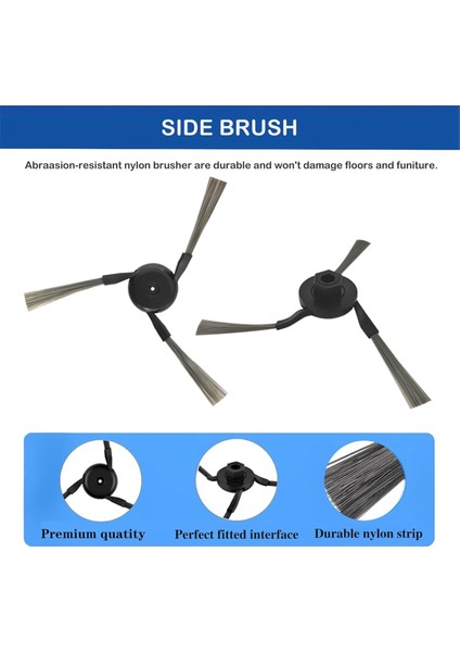 Dreame X40 Ultra, L40 Ultra Vakum Temizleyici Aksesuarları Kiti, Ana Yan Fırça Hepa Filtre Mop Bez Torbaları (Yurt Dışından) fiyatları