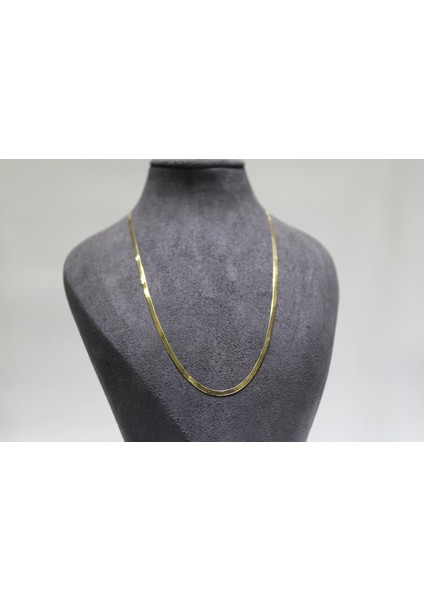 14 Ayar Gerçek Altın Italyan Ezmesi Kolye fiyatları