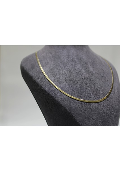 14 Ayar Gerçek Altın Italyan Ezmesi Kolye modelleri