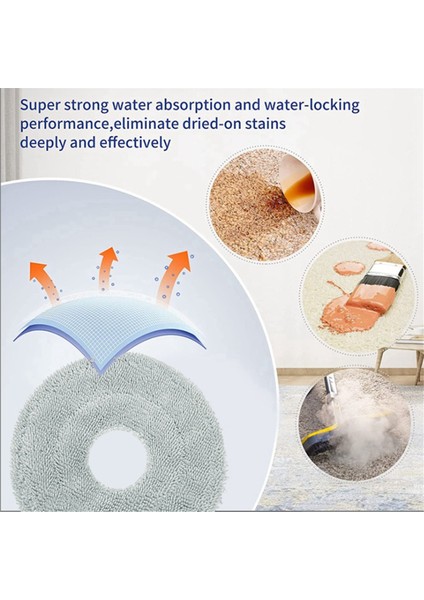 20PCS Dream L10S Pro Ultra ISI/X30 ULTRA/X30 PRO/S10 Pro Ultra Vakum Süpürgesinin Mop Pad&#39;i Değiştirme (Yurt Dışından) modelleri