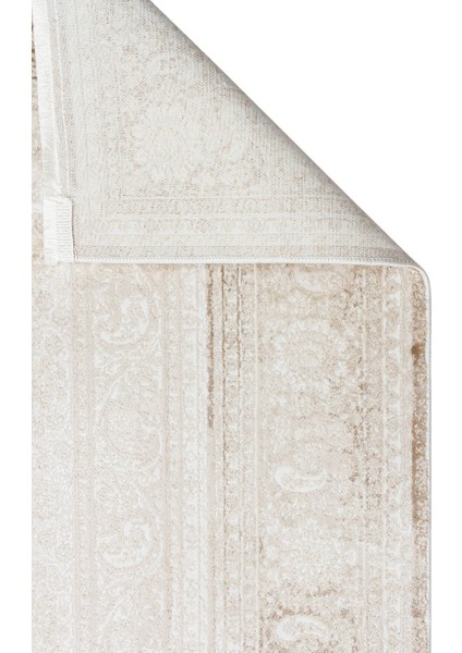 Padona Pdn 01 Bej - Yumuşak Dokulu Sık Dokuma Modern Desenlere Sahip Şık Salon Halısı